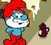 Hra The Smurfs: Papas Memory